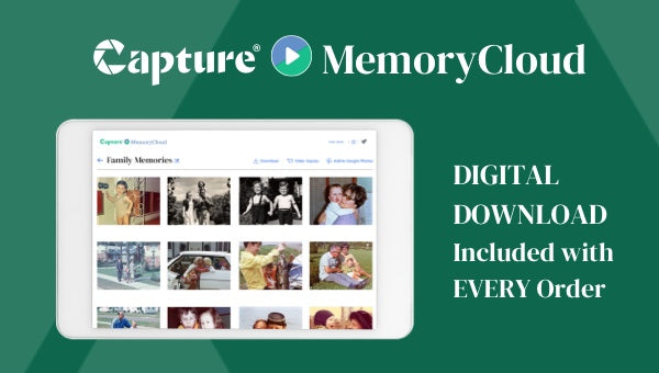 Capture MemoryCloud - Digital Download included with every order