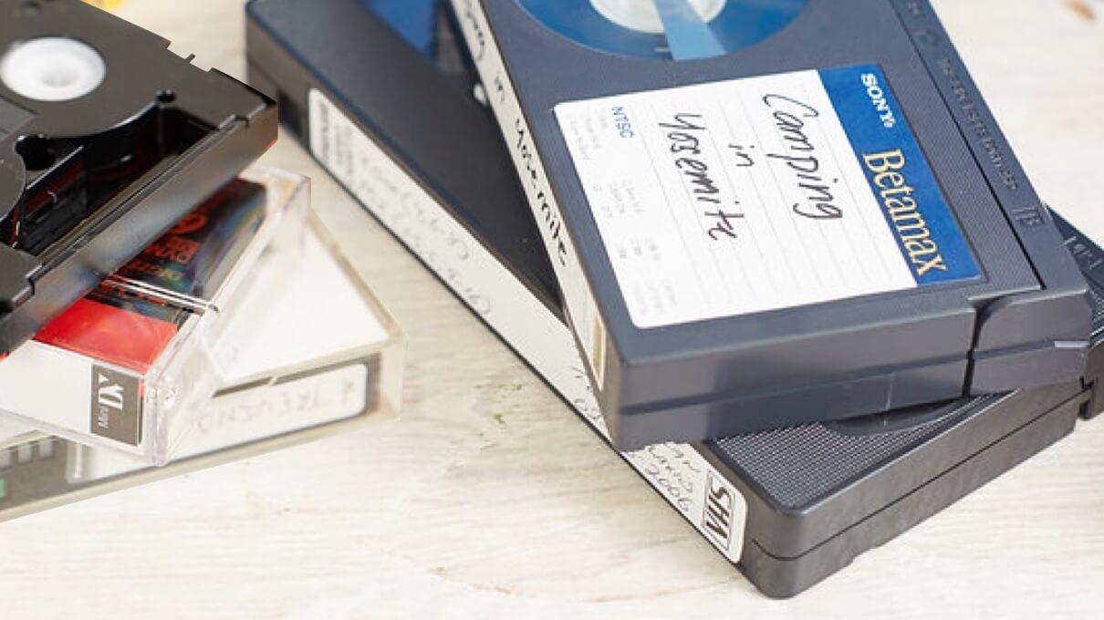 Capture's Video Conversion Service - VHS, Video8, & More