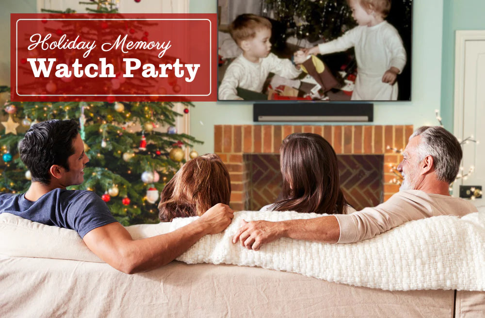 How to Throw an Awesome Memory Watch Party at the Holidays