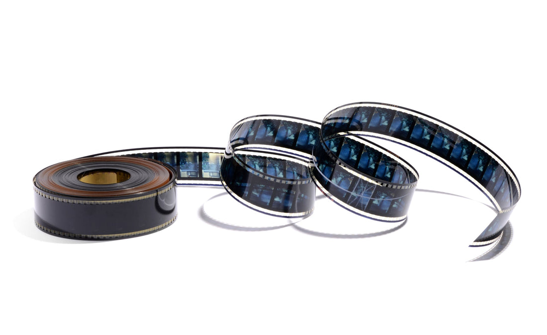 a roll of negative film 