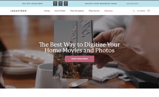 Read These LegacyBox Reviews Before You Choose Digitization Services