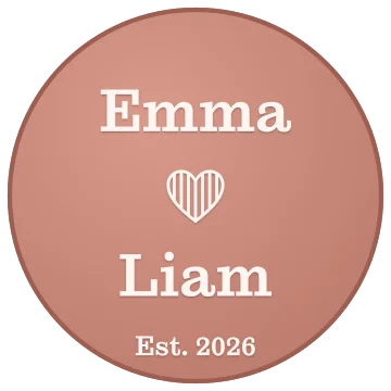 Emma & Liam engraving idea