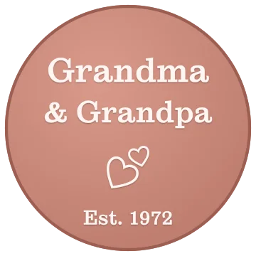 Grandma & Grandpa engraving idea