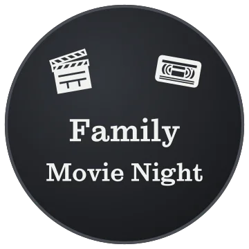 Family Movie Night engraving idea